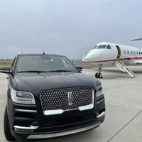 Lincoln Navigator With Private Jet Plane