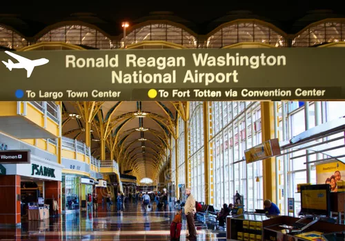 Regan Airport Interior & Exterior view