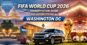 transportation guide for visitors staying in washington dc for FIFA 2026