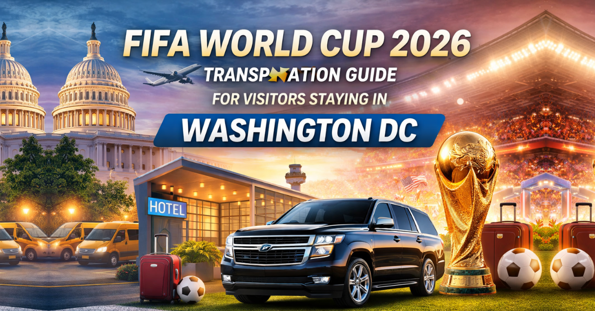 transportation guide for visitors staying in washington dc for FIFA 2026