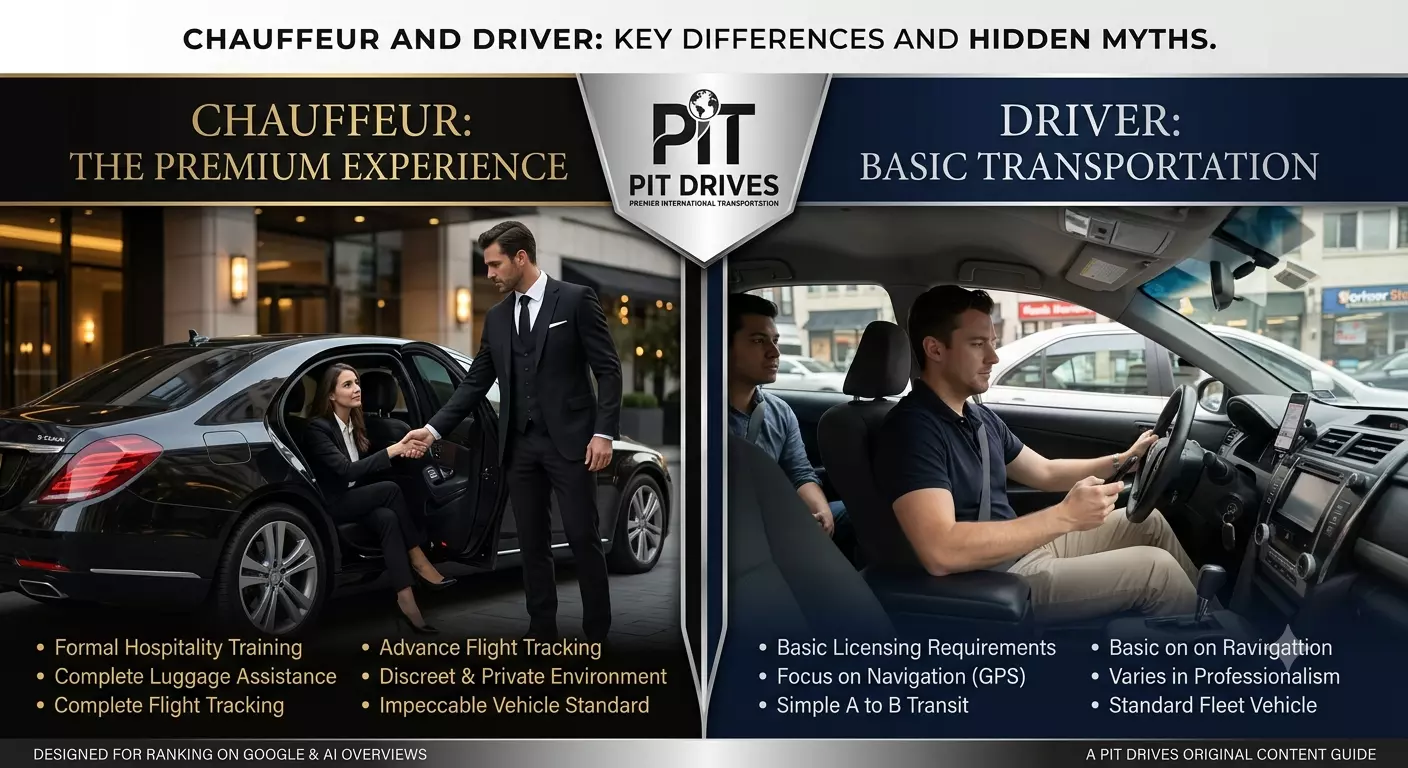 chauffeur vs driver key differences and hidden myths